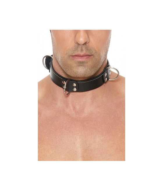 Collier Bondage Deluxe noir - Ouch!