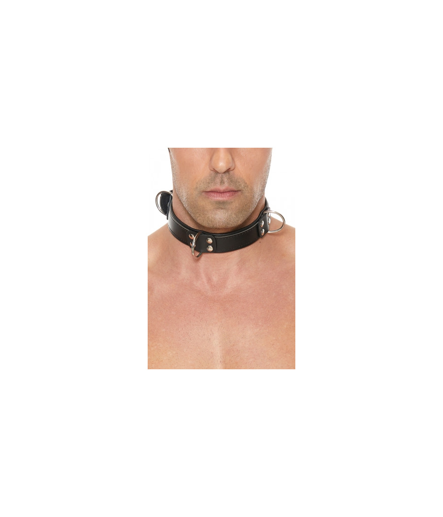 Collier Bondage Deluxe noir - Ouch!