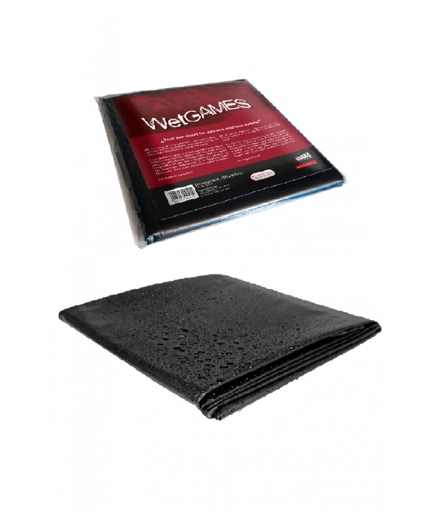 Drap vinyle noir WetGAMES - Joydivision Drap vinyle noir WetGAMES - Joydivision