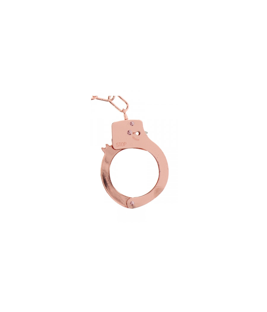 Menottes métal rose gold - Toy Joy