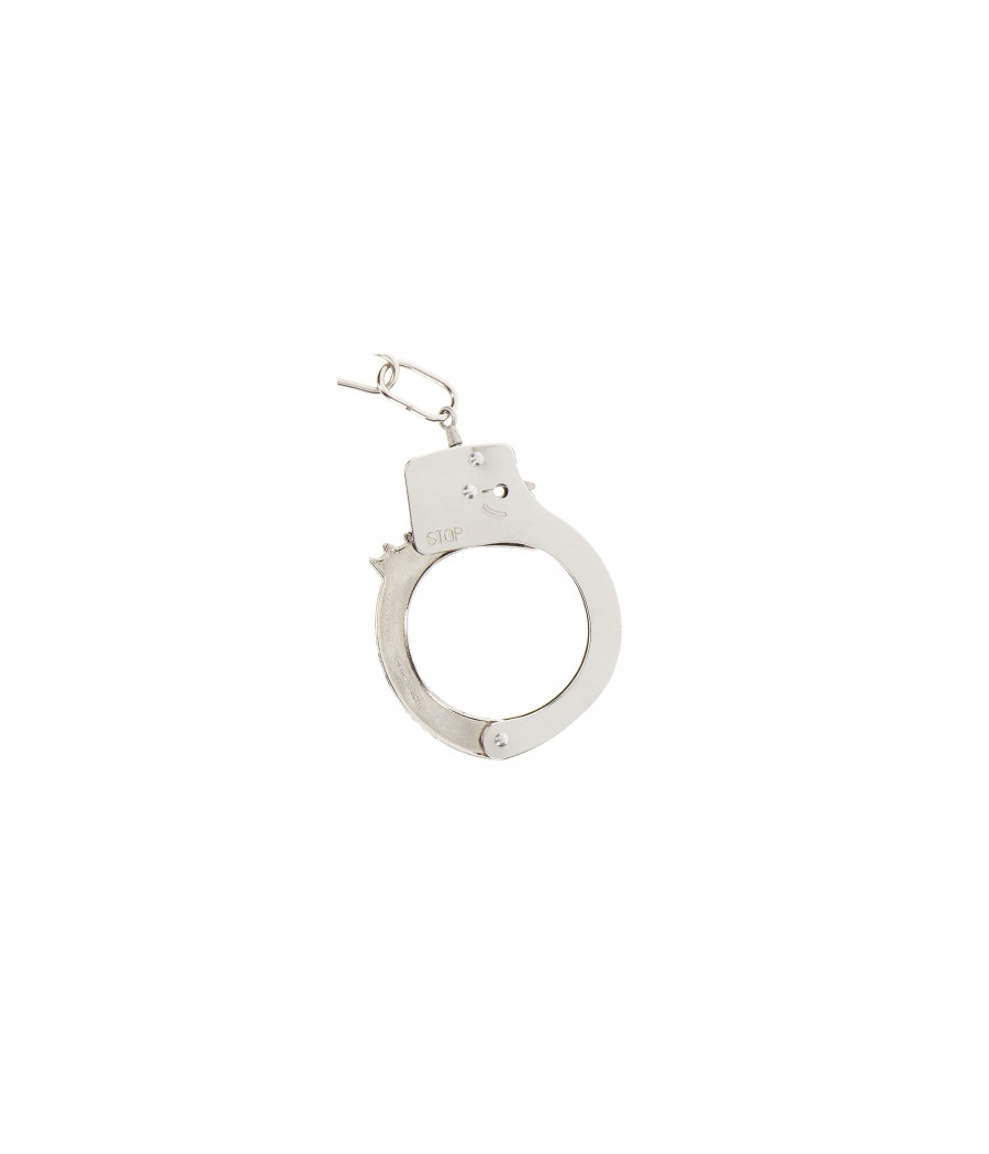 Menottes métal argentées - Toy Joy