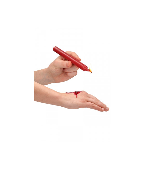 4 bougies SM colorées Large - Ouch!