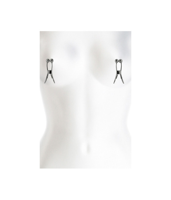 Pinces à tétons Bound noir