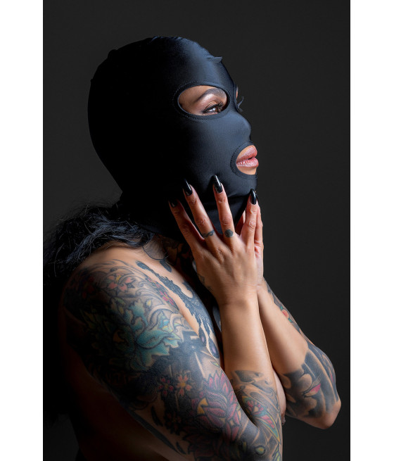 Cagoule BDSM 3 ouvertures - Taboom