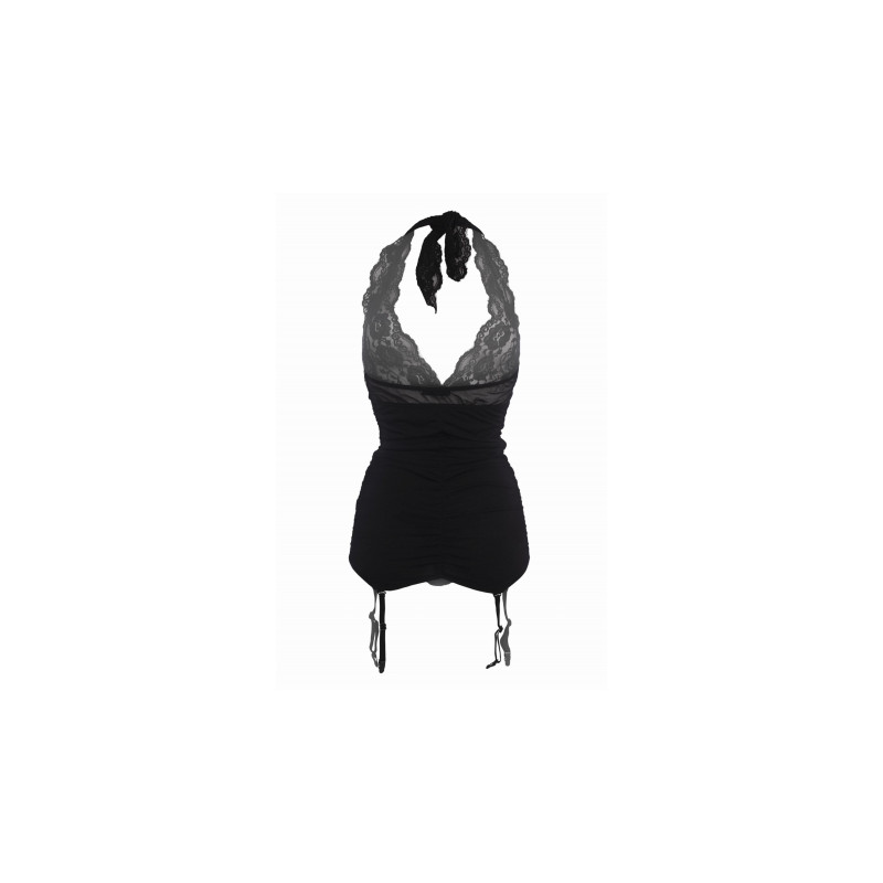 Ensemble guépière et string Catchy Cabaret - Christine