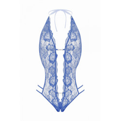 Body string ouvert Renee bleu - Christine