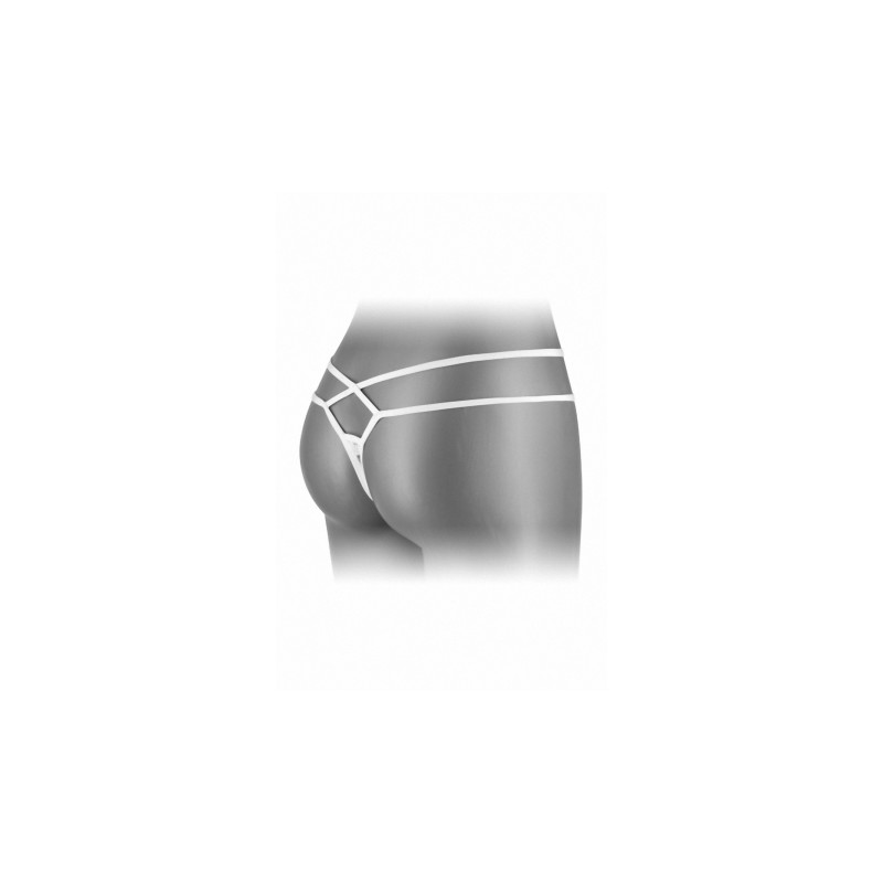 String ouvert Mylene - blanc