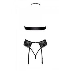 Ensemble Bondage Black Set 4 pièces Kiss 244 - Kissable