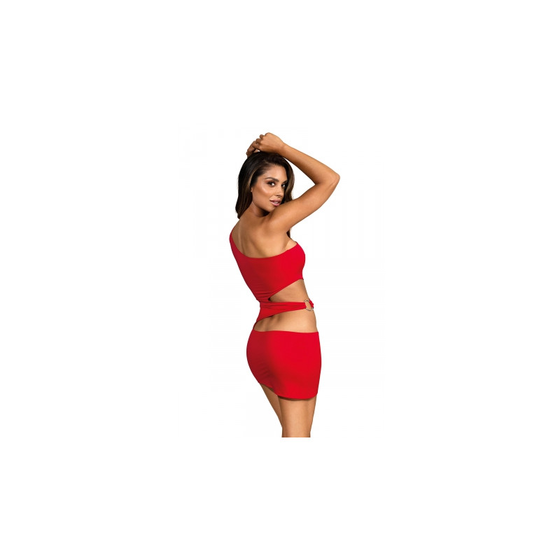 Robe rouge V-9249 - Axami