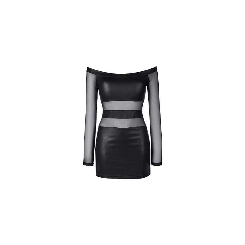 Robe noire V-9309 - Axami