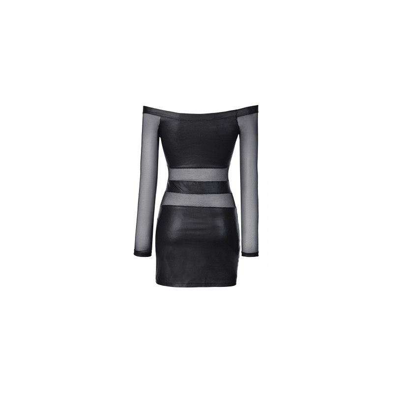 Robe noire V-9309 - Axami