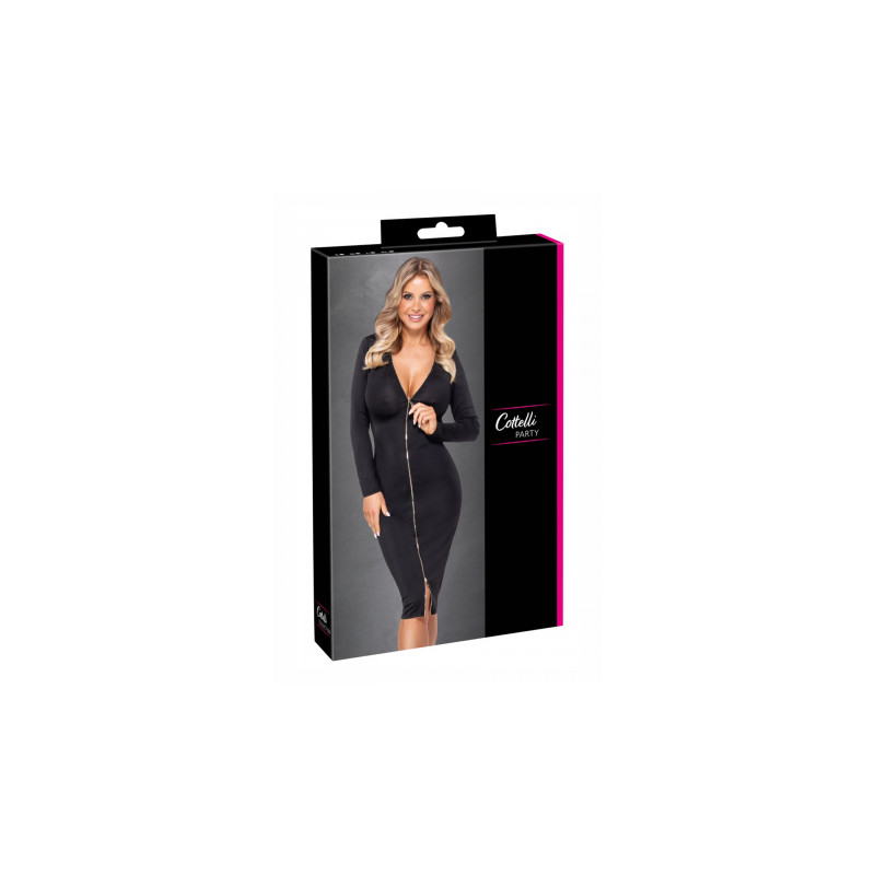 Robe noire à manches longues -  Cotelly Party