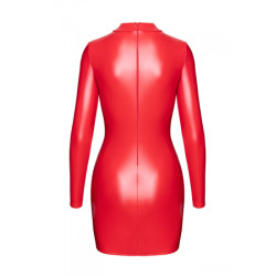 Mini robe Bombshell F367 - Noir Handmade