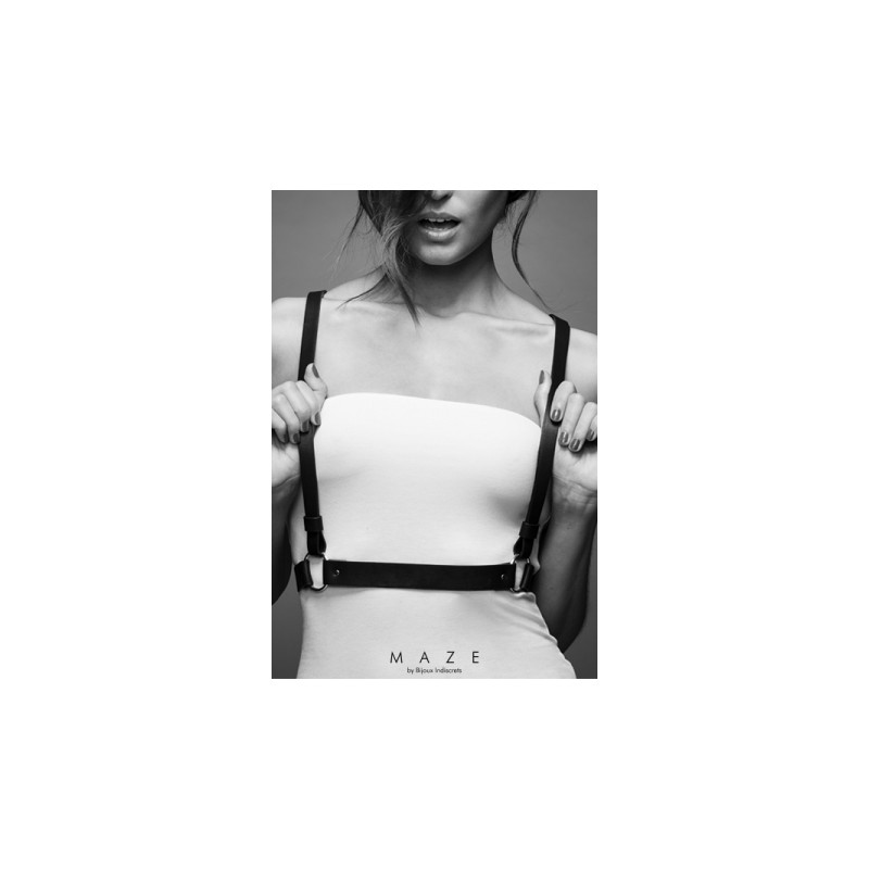 Harnais X marron - Maze