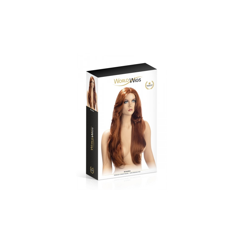 Perruque Rihana rousse - World Wigs