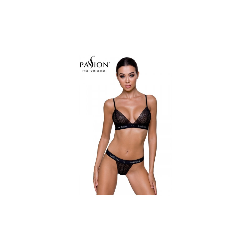 Ensemble lingerie Glamis - Noir