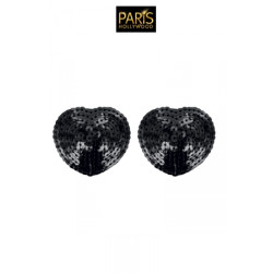 Nipples noirs sequin - Paris Hollywood