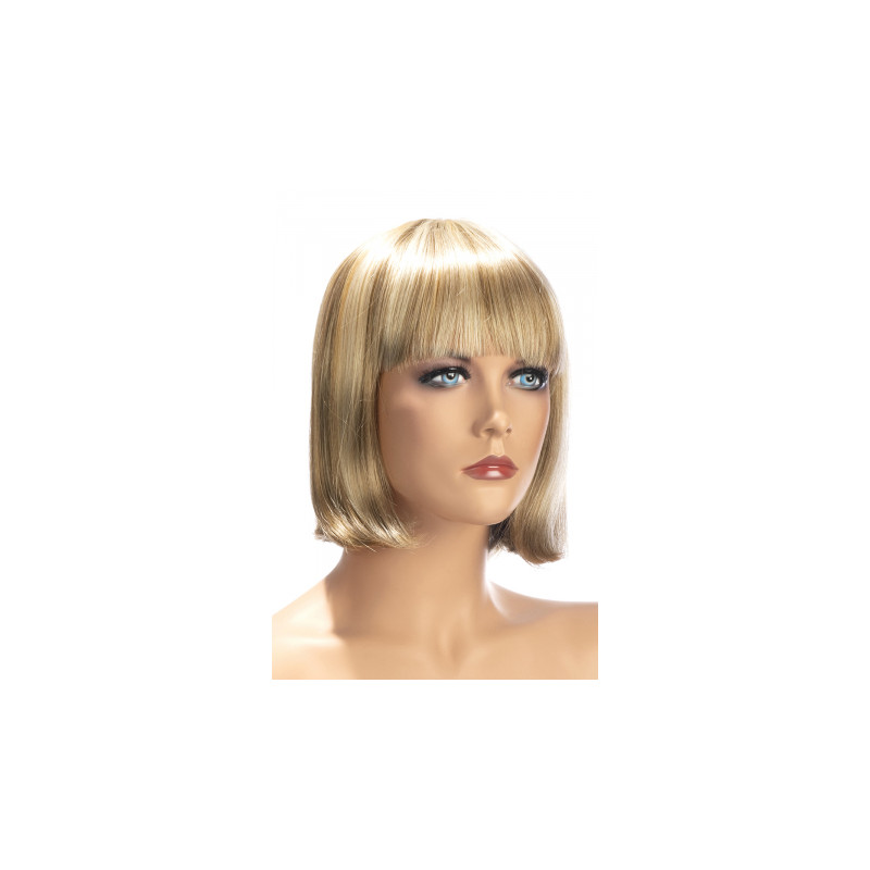 Perruque Sophie blonde avec mèches