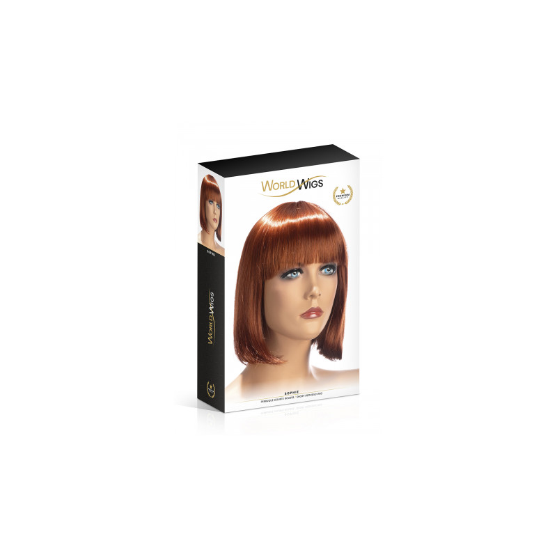Perruque Sophie rousse