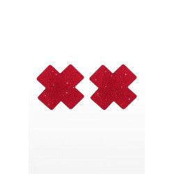 Caches mamelons Nipple X Covers rouge