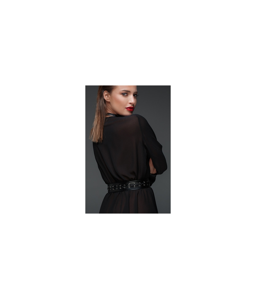 Minirobe choker en mousseline F150