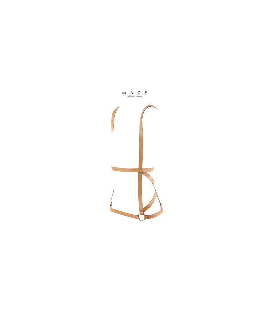 Robe harnais marron - Maze Robe harnais marron - Maze