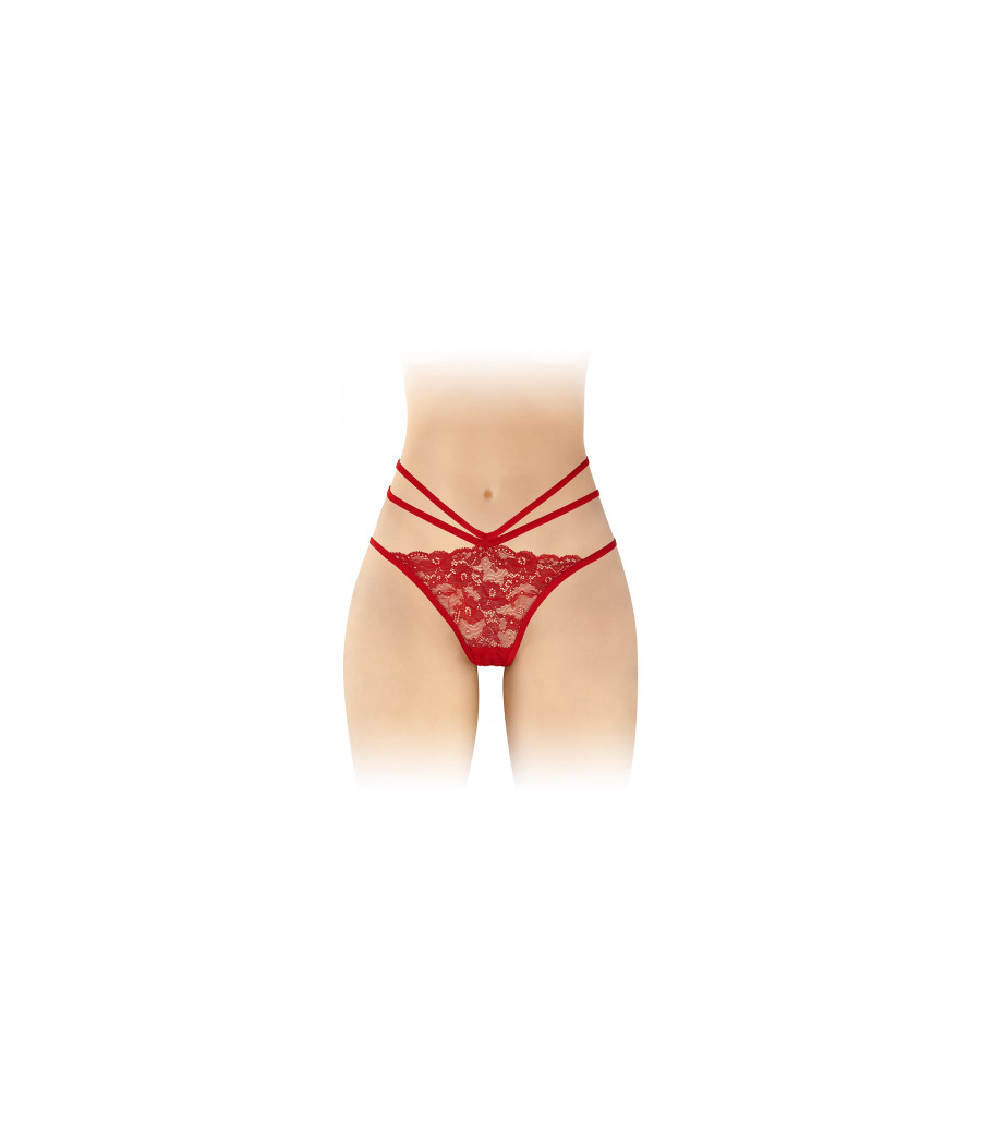 Culotte ouverte Nadia - rouge Culotte ouverte Nadia - rouge