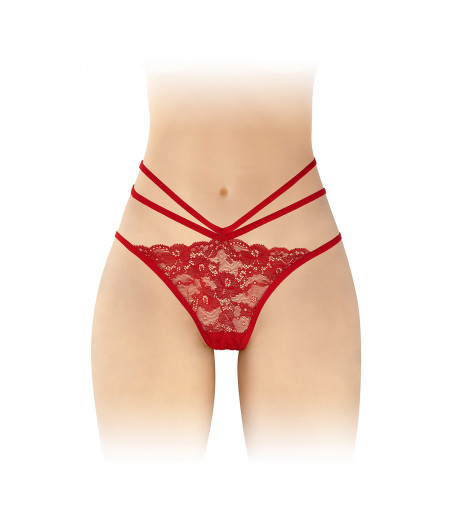 Culotte ouverte  Nadia - rouge