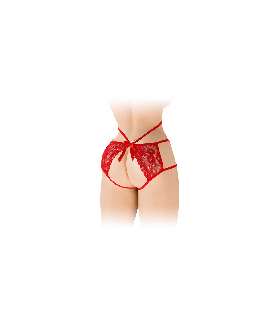 Culotte ouverte  Nadia - rouge