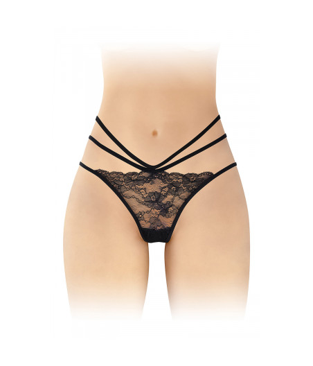 Culotte ouverte  Nadia - noir