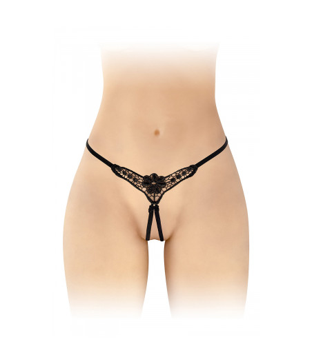 String ouvert Danuta - noir