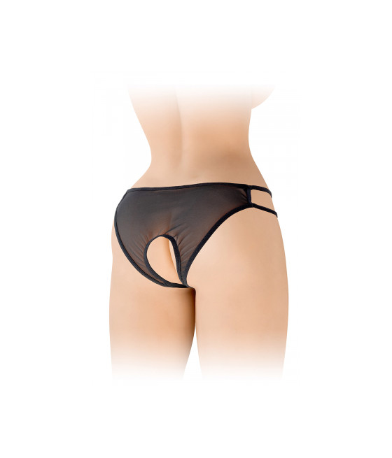 Culotte ouverte Ophelia - noir
