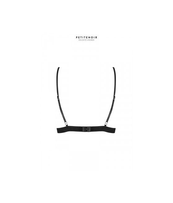 Soutien-gorge triangle dentelle et velours