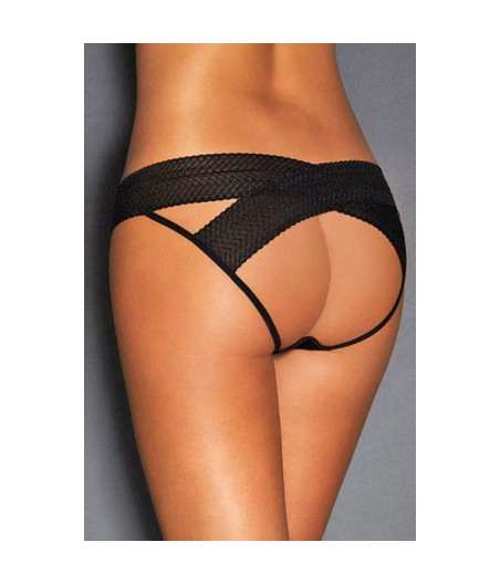 Culotte ouverte noire Paris Hollywood