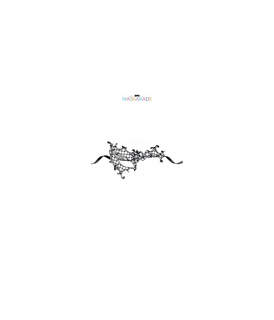 Loup broderie souple Croissant de lune Loup broderie souple Croissant de lune