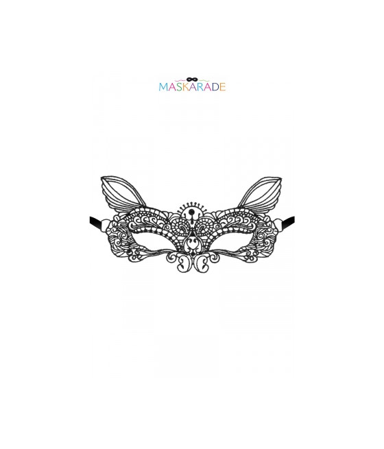 Loup broderie souple Pleine Lune
