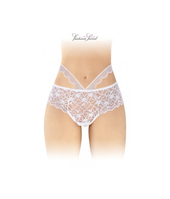 Culotte ouverte blanche Marie - Fashion Secret