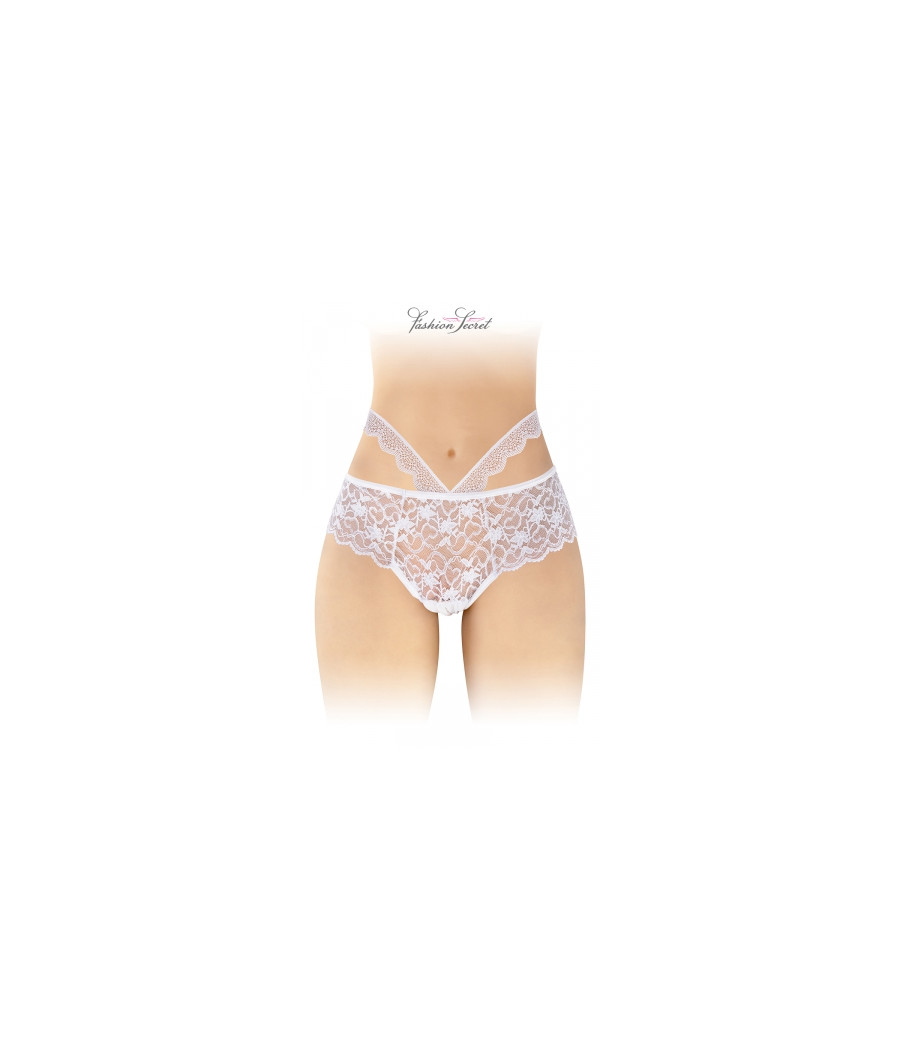 Culotte ouverte blanche Marie - Fashion Secret Culotte ouverte blanche Marie - Fashion Secret
