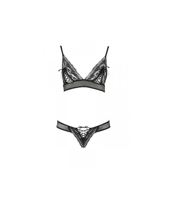 Ensemble sexy Erza noir - Passion