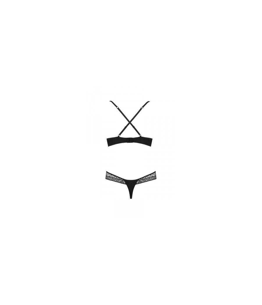 Ensemble Scarlet Bikini noir - Passion