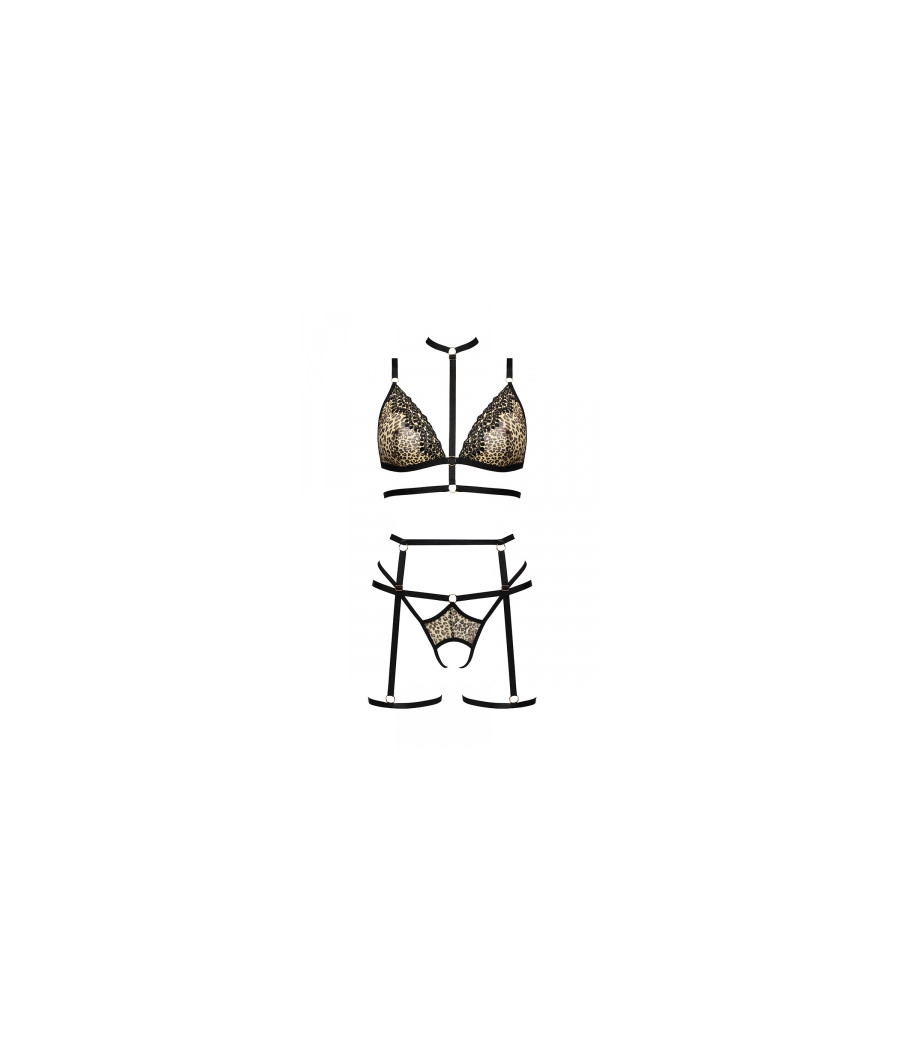 Ensemble harnais et lingerie Cozmo