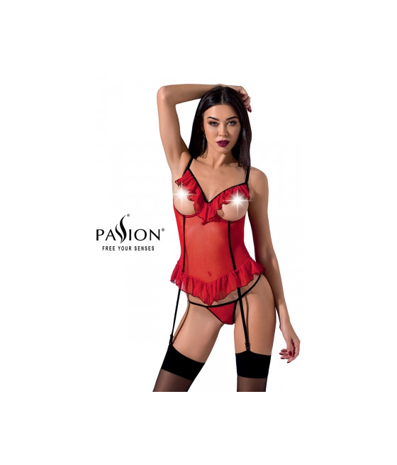 Guêpière seins nus Cherry - Passion