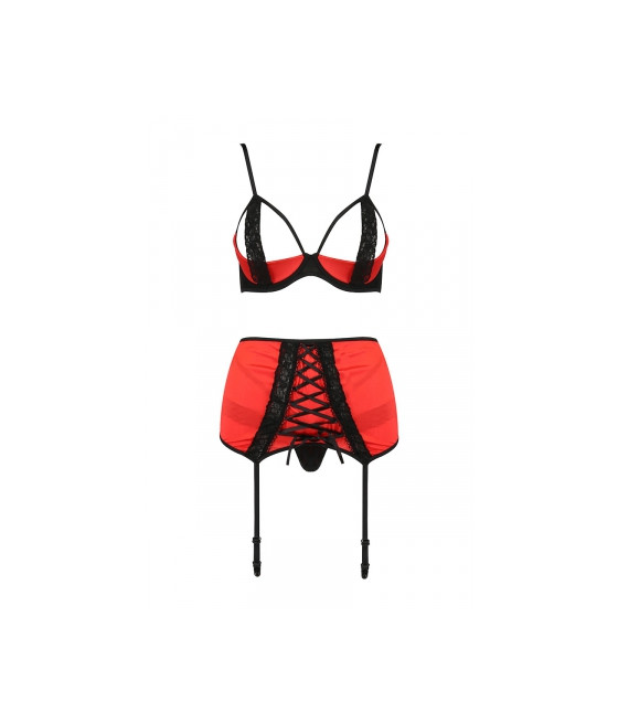 Ensemble lingerie à jarretelles Femmina - Passion