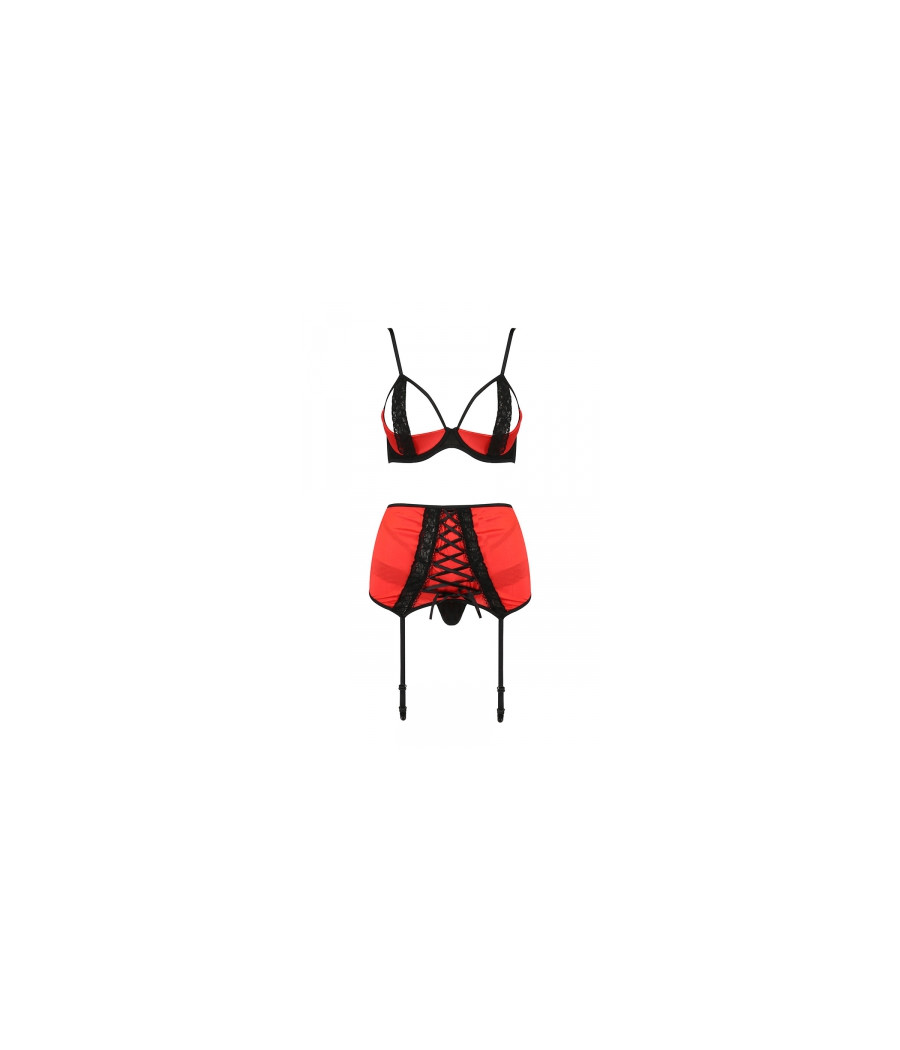 Ensemble lingerie à jarretelles Femmina - Passion