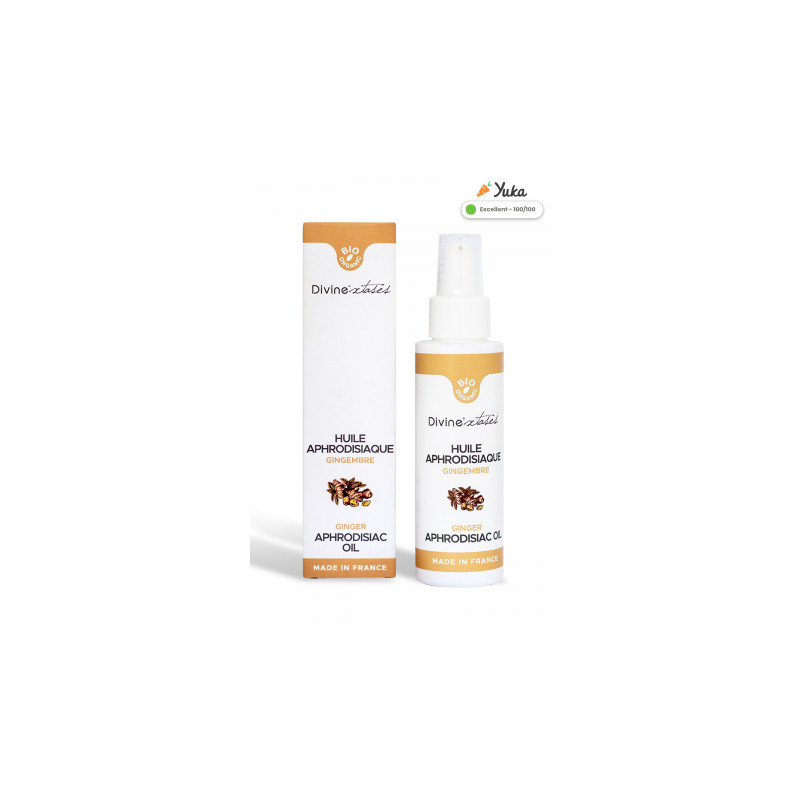 Huile de massage BIO Gingembre Ylang Ylang