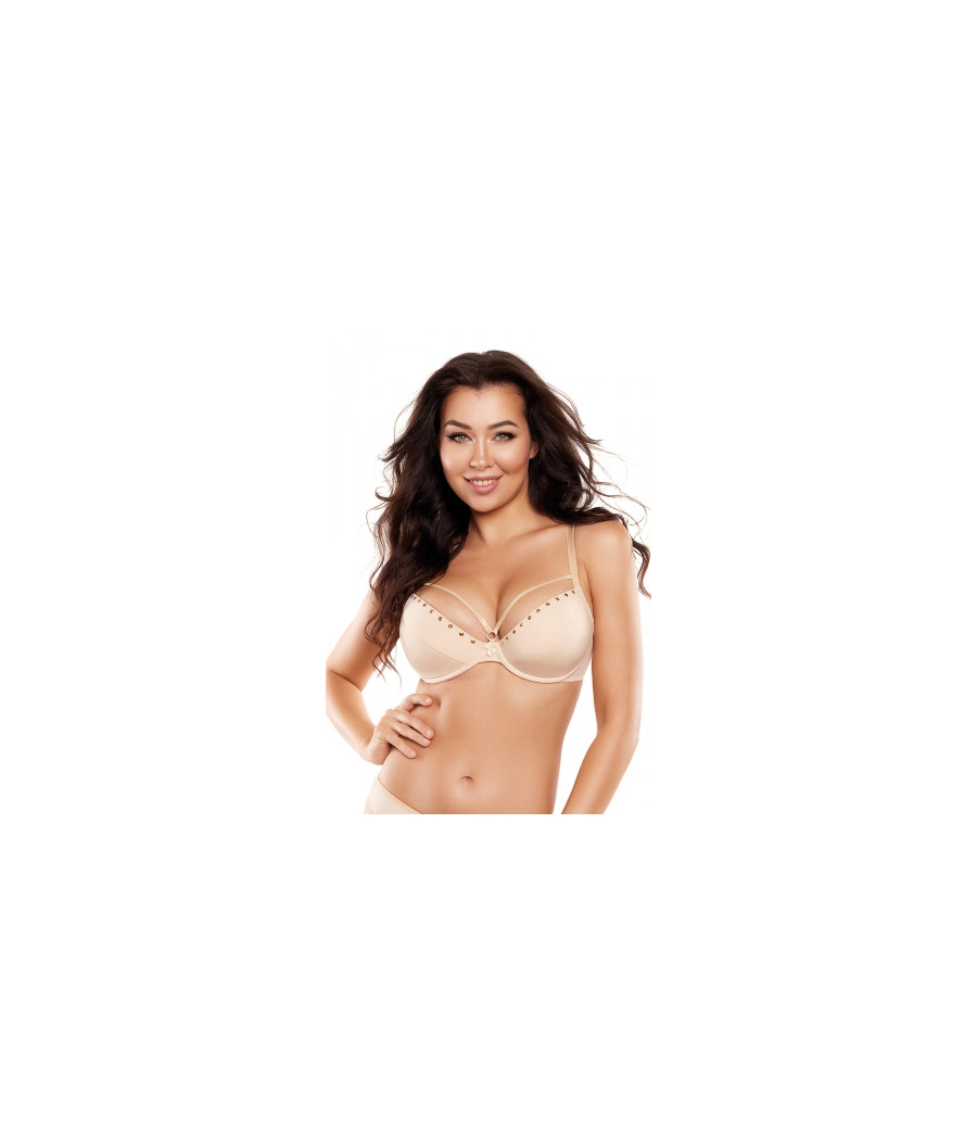 Soutien-gorge push-up beige V-10341 - Axami Soutien-gorge push-up beige V-10341 - Axami