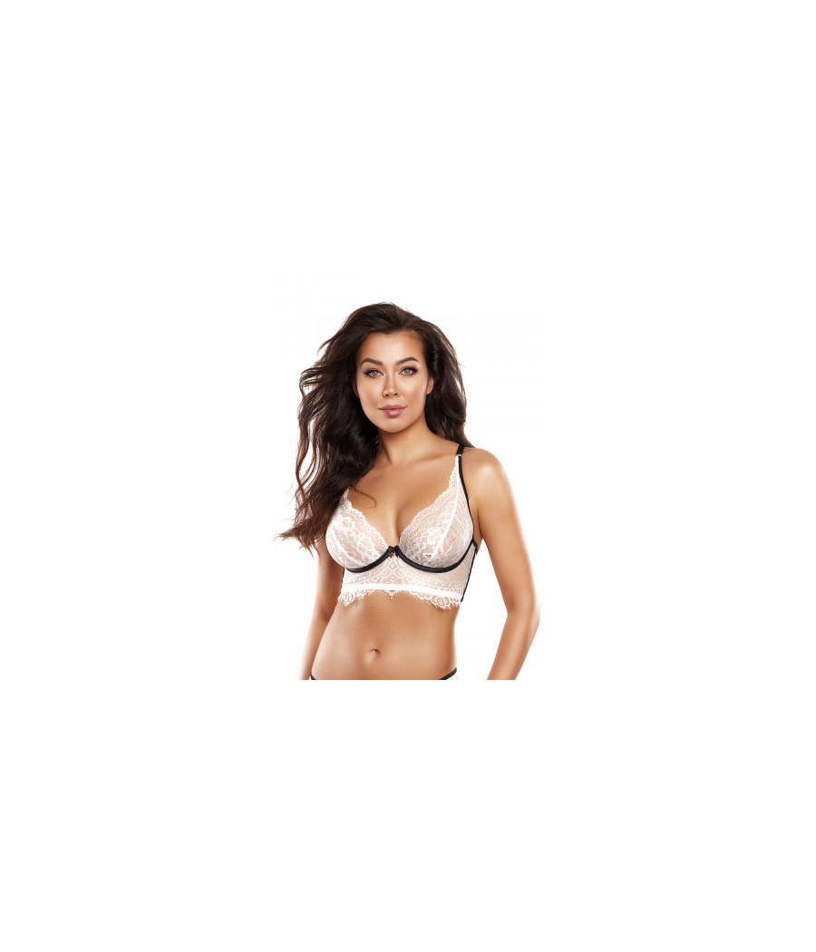 Soutien-gorge dentelle blanc V-10481 - Axami