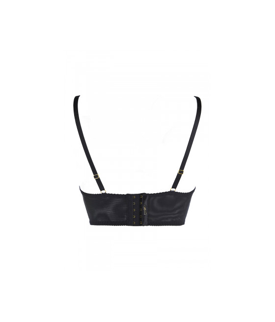 Soutien-gorge bustier noir V-10511 - Axami