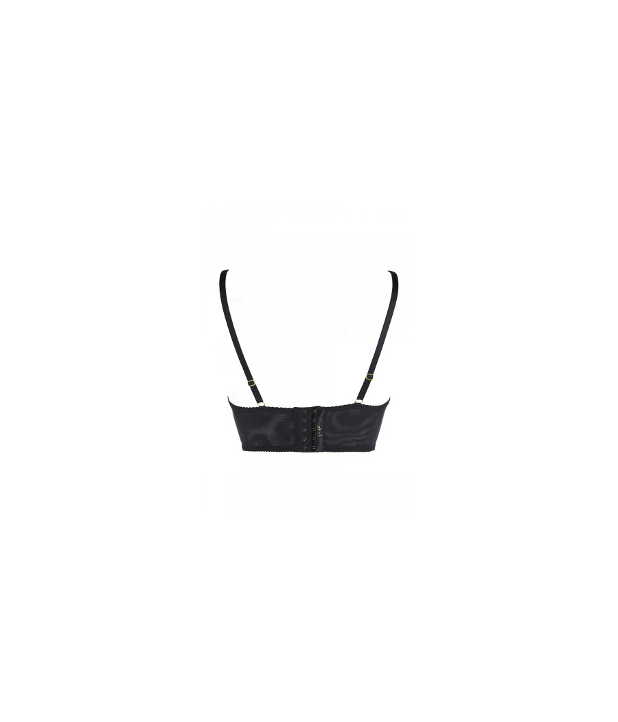 Soutien-gorge bustier noir V-10511 - Axami