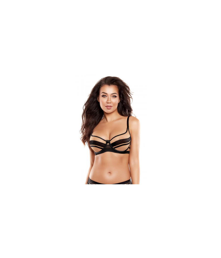 Soutien-gorge tulle noir V-10491 - Axami Soutien-gorge tulle noir V-10491 - Axami